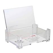 Deli Business Card Holder (Transparent) - E7621 icon
