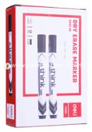 Deli Dry Erase Marker 12 pcs (Black) image