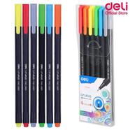 Deli Linkus Fine Liner Pen 6Colors - EQ900-06