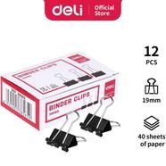 Deli Effortless Binder Clip image