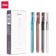 Deli Gel Pen Black Ink - (1Pcs) A08 