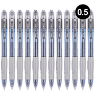 Deli Gel Pen Sign Pen 0.5mm Black 12Pcs image