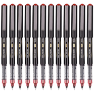 Deli Nichow Ball Pen Red Ink (0.5mm) - 12 pcs - S656-Z1