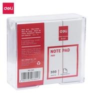 Deli Note Pad (White Paper) - 1 Box - E7601 icon