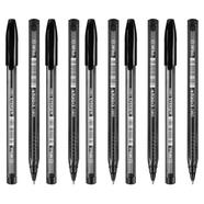 Deli Simple Anti slip Ball Pen Black 10 Pcs image