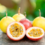 Delicious Testy Passion Fruit Seeds - 10 Pcs Imported image