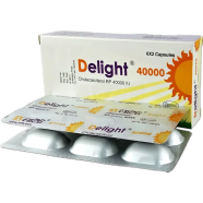 Delight 40000 Iu Capsule 6's Strip image