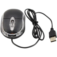 Dell Black Wired Cable – USB Optical Mouse image