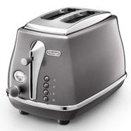 Delonghi CTOT2003GY Icona Metallics 2 Slice Toaster image
