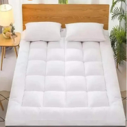 Deluxe Mattress Topper (White Color) image
