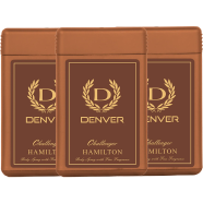 Denver Challenger Hamilton Pocket Perfume Body Spray 18 ml (3 Pcs) image