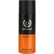 Denver Goat Black Code Deodorant Body Spray 150ml image