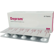 Depram 25 mg Tablet 10's Strip image