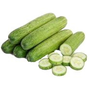 Deshi Organic Green Cucumber Fruit And Vegetable Seeds - 20 Pcs image
