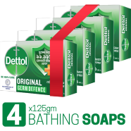 Dettol Soap 125 gm Original Quad Pack (125 gm X 4) image