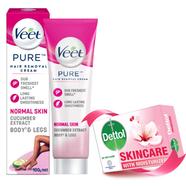 Veet Hair Removal Cream 100 gm Normal Skin (Free Dettol Soap Skincare 75gm) - 3274201 icon