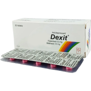 Dexit 0.5 mg 10 mg Tablet 10's Strip image