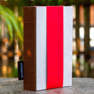 Sevendays Notes Dhaka Bangladesh Heavy-Duty Notebook (Brown Stipe) image