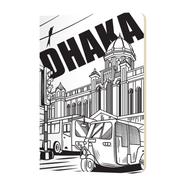 Dhaka (Line) White Cover Notebook image