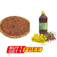 DhekiChata Khilloin Rice - 10 Kg With 250 ml Mustard Oil FREE image