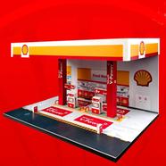 Dia Cast 1:64 – Diorama – Moreat – Shell Gas Station image