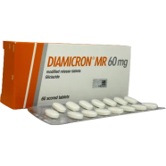 Diamicron MR 60 mg Tablet 15's Strip image