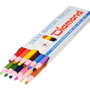 Diamond China Marking pencils Multicolour 12 Pcs