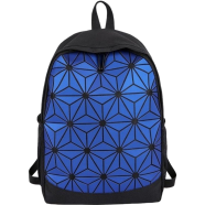 Diamond Geometric Backpack Unisex Laser Colorful Backpack image