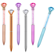 Diamond Pens with Crystal,Pens with Diamonds on Top, Diamond Pens Bulk including Black Ink Pen Refill, Diamond Top Pens for Office School Home image