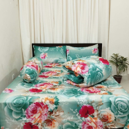 Diamond Touch Premium Twill Cotton Comforter Set 5 Pcs image