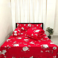 Diamond Touch Premium Twill Cotton Comforter Set 5 Pcs image