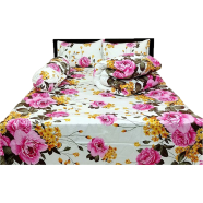 Diamond Touch Premium Twill Cotton Comforter Set 5 Pcs image