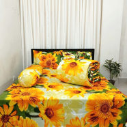 Diamond Touch Premium Twill Cotton Comforter Set 5 Pcs image