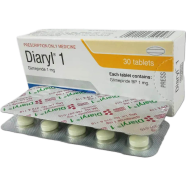 Diaryl 1 mg Tablet 10's Strip image