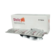 Dicliz Plus 10 mg Tablet 10's Strip image