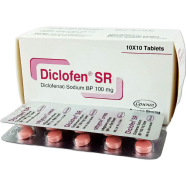 Diclofen SR 100mg 10's Strip Tablet image