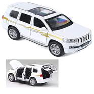 Die Cast 1:32 – Che Zhi Model – Toyota Land Cruiser Prado – White image