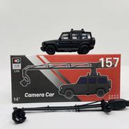 Die Cast 1:64 – Camera Car 157 – Xcartoys Black image