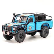 Die Cast 1:64 – MASTER – Land Rover Defender 110 Pickup Gulf – blue image