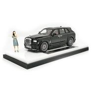 Die Cast 1:64 – Time Model Mansory Cullinan – With Figure (White surface) image