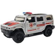Die Cast Metal Toy Ambulance image