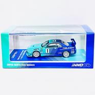 Diecast 1:64 – Nissan R34 FALKEN Inno64 Super Taiku 2001 Winner image