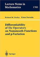 Differentiability of Six Operators on Nonsmooth Functions and p-Variation image