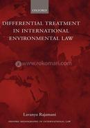 Differential Treatment in International Environmental Law (Oxford Monographs in International Law) image
