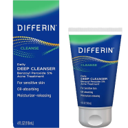 Differin Acne Face Wash With 5Percent Benzoyl Peroxide 4 oz (118 ml) -522722488 image
