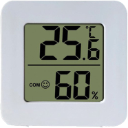 Digital Thermometer Hygrometer - Portable Mini LCD Temperature Humidity Meter image