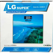 Digital Weighing Machine with Room Temperature Display (Any Color Or Design). image