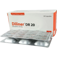 Diliner Dr 20 mg Capsule 6's Strip image