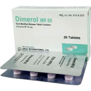 Dimerol-MR 60 mg Tablet 10's Strip image