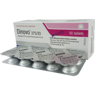 Dinovo 375 mg Plus 20 mg Tablet image